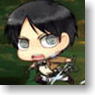 Attack on Titan Acrylic Ruler Chimi Chara (Anime Toy)