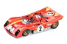 フェラーリ 312 PB 1972年デイトナ6時間 優勝 #2 J.Ickx/M.Andretti (ミニカー)