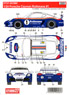 Porsche Cayman Rothmans #1 Decal (For Fujimi) (Decal)