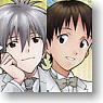 Rebuild of Evangelion Clear File A Shinji & Kaworu (Flower) (Anime Toy)