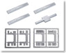 Under Floor Parts Value Set for private railway New performance Train (Gray) (for 4-Car) (Model Train)