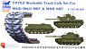 T97E2 Workable Track Link Set For M48/M60 MBT & MSS ARV (Plastic model)