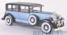 キャデラック V16 (1930) メタリックライトブルー/ブラック (ミニカー)