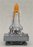 Space Shuttle `Atlantis` with Booster w/Crawler Transporter (Pre-built Spaceship)