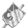 Kobutsuya Attack on Titan Hairpin 02 Military Police Corps Emblem (Anime Toy)
