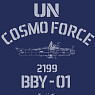 Space Battleship Yamato 2199 U.N.C.F BBY-01 Windbreaker Navy M (Anime Toy)