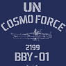 Space Battleship Yamato 2199 U.N.C.F BBY-01 Windbreaker Navy XL (Anime Toy)