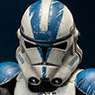 Star Wars - 1/6 Scale Fully Poseable Figure: Militarys of Star Wars - Clone Trooper (501st Legion Version) (Completed)