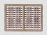ナンバープレート EF56用/塗装済金属エッチング製 (10種類入) (鉄道模型)