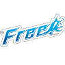 Free! Acrylic Key Ring Logo (Anime Toy)