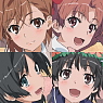 To Aru Kagaku no Railgun S Mofumofu Lap Blanket Four (Anime Toy)