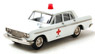 トヨペット・クラウン 1963年式 日本赤十字社  (白） (ミニカー)