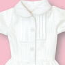 Angelic sigh Stripe Tuck Onepiece (Off White) (Fashion Doll)