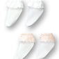 Angelic sigh Lace Frill Socks Set (White x White, Beige x White) (Fashion Doll)