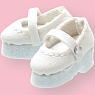 Strap Shoes (White) (Fashion Doll)