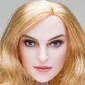 Very Cool 1/6 Female Head - blonde / Perm (Fashion Doll)