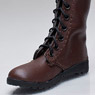 Very Cool 1/6 Fashionable Female Boots (Brown) (Fashion Doll)