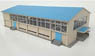 (N) School Gymnasium Kit (for N-Gauge) (Pre-colored Kit) (Model Train)