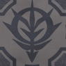 機動戦士ガンダム ジオン公国軍旗ミリタリーショルダーバッグ BLACK (キャラクターグッズ)