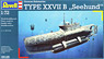 German Submarine Type XXVII B `Seehund` (Plastic model)