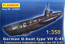 German U-boat type VII C/41 (Plastic model)