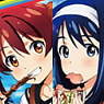 [Vividred Operation] Character Universal Rubber Mat [Akane & Aoi] (Anime Toy)