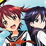 [Vividred Operation] Character Universal Rubber Mat [Akane & Rei] (Anime Toy)