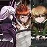 Danganronpa the Animation Clear Poster Set C (Kirigiri Kyoko/Kuwata Leon/Fujisaki Kyoko) (Anime Toy)