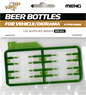Beer bottles for Tank/Diorama (Plastic model)