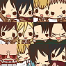 Rubber Strap Collection Attack on Titan 10 pieces (Anime Toy)