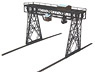 Gantry Crane (Unassembled Kit) (Model Train)