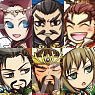 Mini Chara Dynasty Warriors A4 Clear File 6 pieces (Anime Toy)