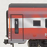OBB Railjet 175 Jahre Edition 4-tlg. mit Steuerwagen (Railjet 175th Years Anniversary Color) (A 4-Car Set) (Model Train)
