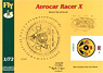 Avrocar Racer X No.3 Duzi Modell (Plastic model)