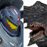 Pacific Rim/ 7 inch Action Figure: Gipsy danger vs Knife Head Kaiju 2PK (Completed)