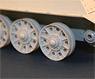 `Stalingrad` type wheels for T-34 Tank (Early model) (Plastic model)