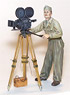 1/35 U.S. cameraman movie camera tripod (Plastic model)