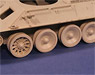 T-34 with captured `Panther` Road Wheels (183 and 174 Zavod) (Plastic model)