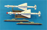 1/48 Russian air-to-air missile R-23T (2pcs) (Plastic model)