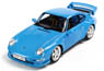 ポルシェ 911 タイプ993 カレラ RS クラブスポーツ ブルー (ミニカー)