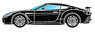 アストンマーチン V12 ザガート 2012 ブラック (ミニカー)