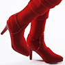 Very Cool 1/6 Long Boots (Red) (Fashion Doll)