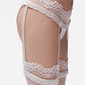 Very Cool 1/6 Sexy Lace Garter Stocking 3 Set (White) (Fashion Doll)