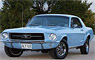 1967 Ford Mustang Coupe `Lone Star Limited Edition` - Bluebonnet Special (ミニカー)