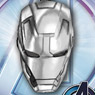 Iron Man3/ Iron Man Face Key Ring Silver ver. (Completed)