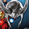 Avengers/ Loki Helmet Key Ring (Completed)