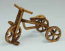 1/12 Wooden tricycle (Craft Kit) (Fashion Doll)