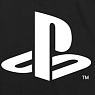 Play Station Family Mark T-shirt Black S (Anime Toy)