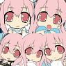 W Rubber Mascot Chiratto Super Sonico 6 pieces (Anime Toy)