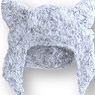 Snotty cat Nekomimi Knit Hat (Gray) (Fashion Doll)